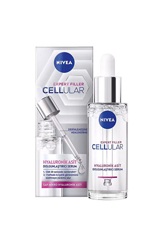 NIVEA Cellular Expert Filler Hyaluronik Asit Dolgunlaştırıcı Serum NIVEA Cellular Expert Filler Hyaluronik Asit Dolgunlaştırıcı Serum