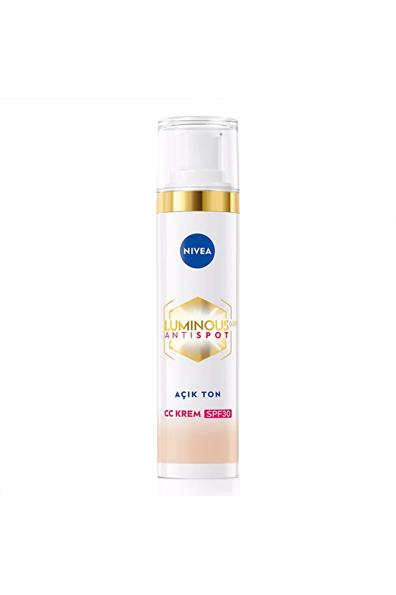 Nivea Koyu Leke Karşıtı CC Yüz Kremi Açık Ton 40ml Nivea Koyu Leke Karşıtı CC Yüz Kremi Açık Ton 40ml