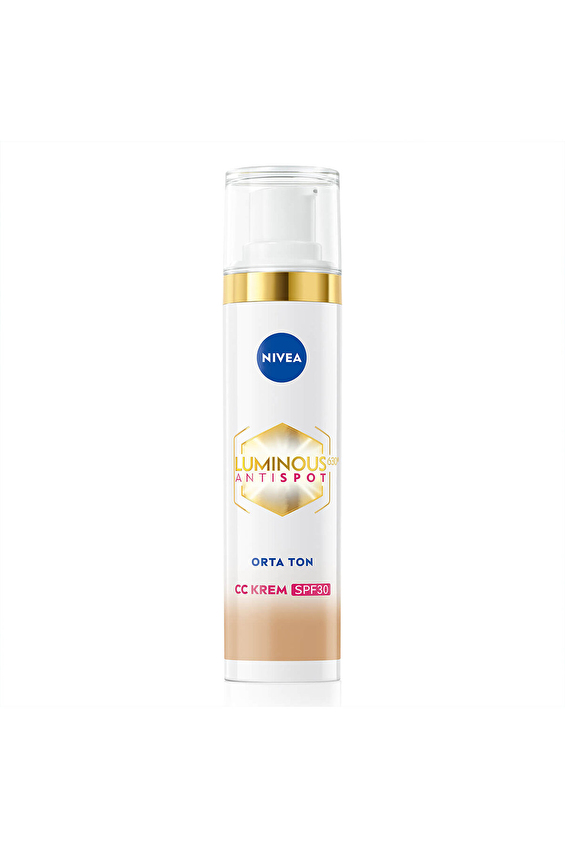 Nivea Luminous630 Koyu Leke Karşıtı CC Yüz Kremi 40 ml Nivea Luminous630 Koyu Leke Karşıtı CC Yüz Kremi 40 ml