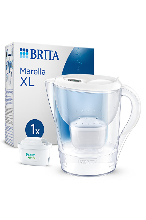 Brita Marella XL Filtreli Sürahi PRO - Beyaz, 3,5 lt Brita Marella XL Filtreli Sürahi PRO - Beyaz, 3,5 lt