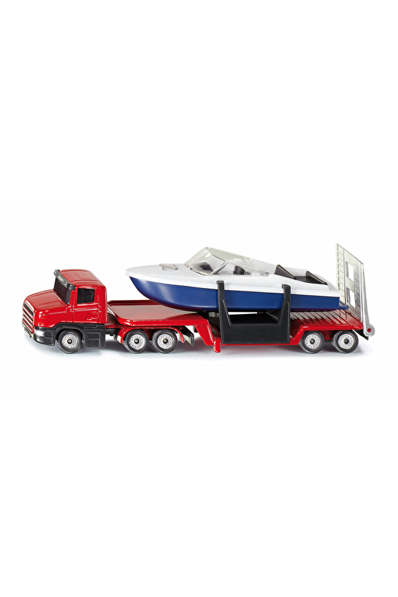 Siku Low Loader With Boat 1613