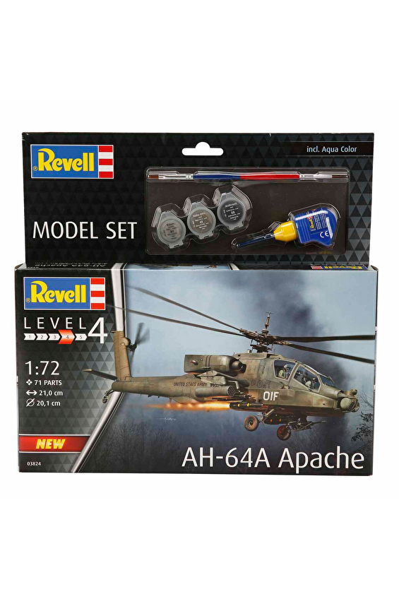 Revell 1:72 AH-64A Apache VBU63824 Revell 1:72 AH-64A Apache VBU63824