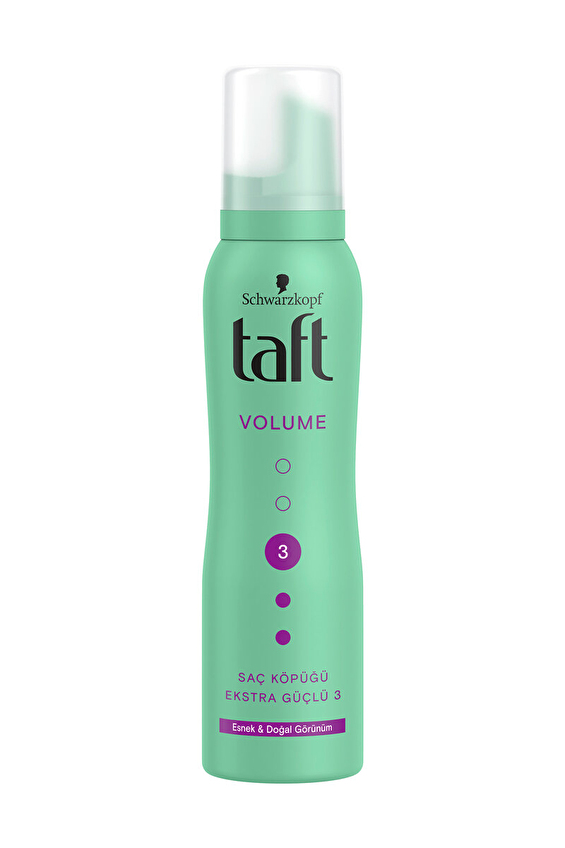 Taft Saç Köpüğü 150 Ml No 3 Extra Hacim