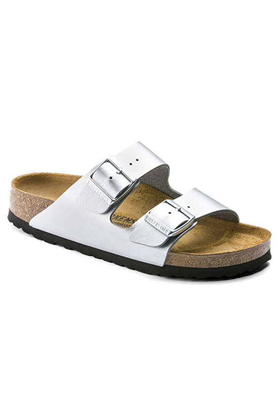 Birkenstock Arızona Çift Bantlı Kadın BF Terlik 1012283 Z Gümüş Birkenstock Arızona Çift Bantlı Kadın BF Terlik 1012283 Z Gümüş