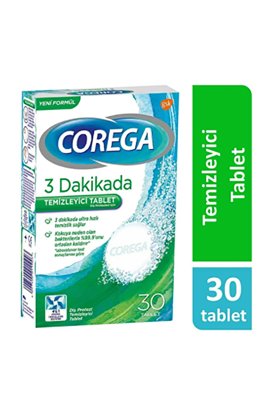 Corega Diş Protez Temizleme Tableti 30'lu