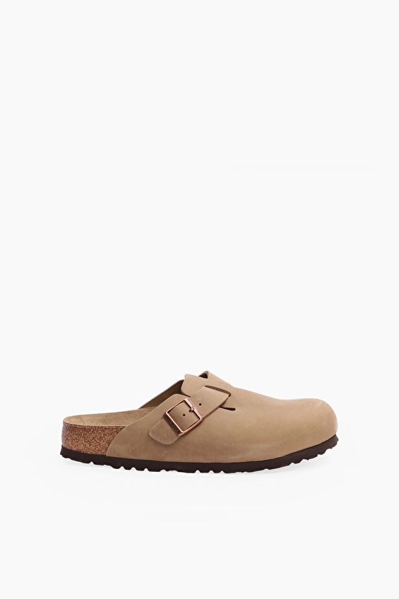 Birkenstock Erkek Boston SFB Leoi NU Terlik 1019484 M Kahverengi