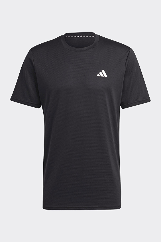 Adidas AEROREADY Regular Fit Bisiklet Yaka Erkek Tişört IC7428 Siyah