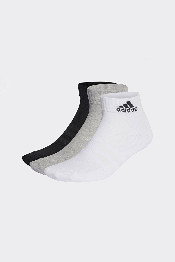 Adidas Unisex 3'lü Çorap IC1281 Gri
