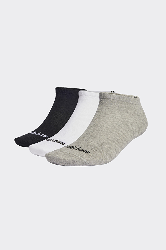 Adidas Unisex 3'lü Çorap IC1300 Siyah/beyaz/gri