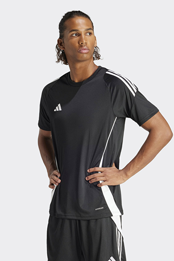 Adidas AEROREADY Slim Fit Erkek Tişört IJ7676 Siyah Adidas AEROREADY Slim Fit Erkek Tişört IJ7676 Siyah