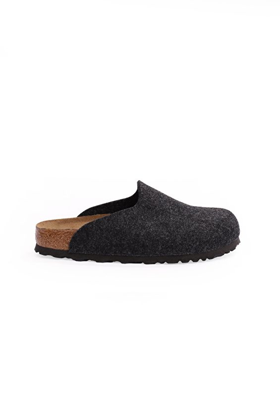 Birkenstock Kadın Amsterdam WO Terlik 1030225 Z Antrasit Birkenstock Kadın Amsterdam WO Terlik 1030225 Z Antrasit