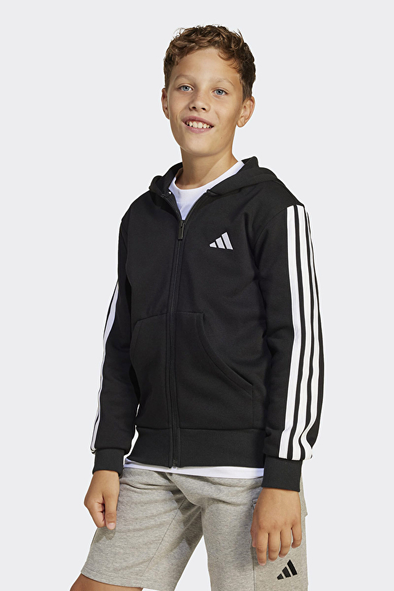 Adidas Regular Fit Erkek Çocuk Çocuk Sweatshirt JD6494 Siyah Adidas Regular Fit Erkek Çocuk Çocuk Sweatshirt JD6494 Siyah
