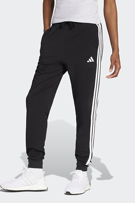 Adidas Slim Fit Beli Lastikli Kadın Eşofman Altı JD0896 Siyah Adidas Slim Fit Beli Lastikli Kadın Eşofman Altı JD0896 Siyah
