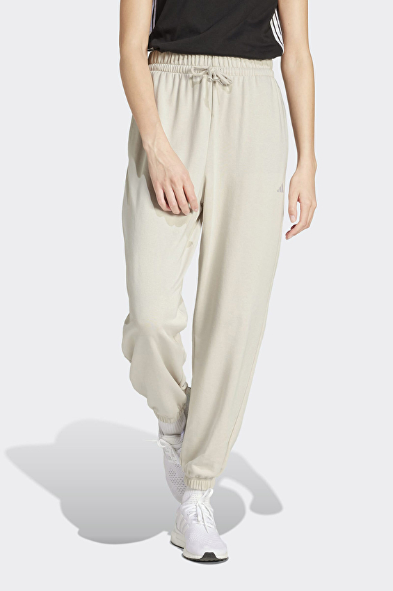 Adidas Loose Fit Kadın Eşofman Altı JC8305 Bej Adidas Loose Fit Kadın Eşofman Altı JC8305 Bej