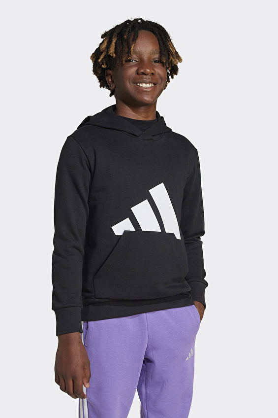 Adidas Regular Fit Erkek Çocuk Çocuk Sweatshirt JC9667 Siyah Adidas Regular Fit Erkek Çocuk Çocuk Sweatshirt JC9667 Siyah
