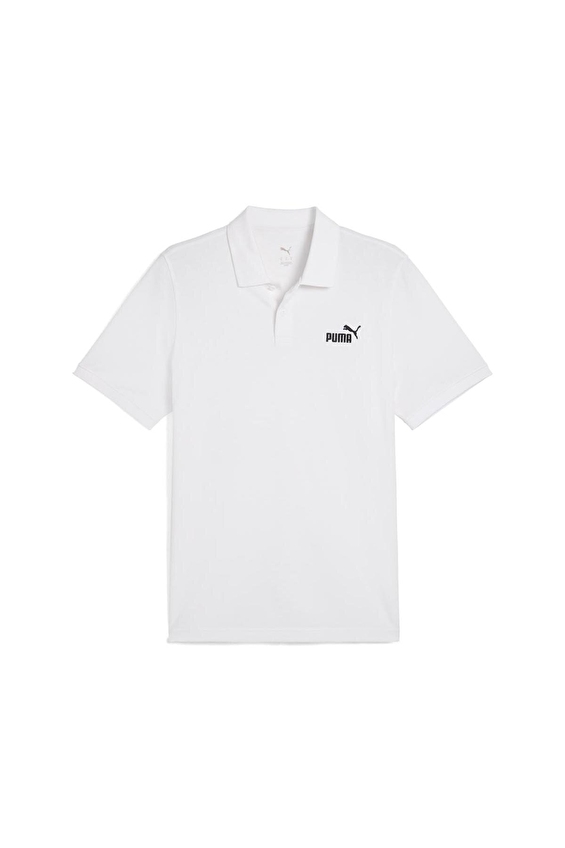 Puma Erkek Polo Yaka Tişört 68255202 Beyaz