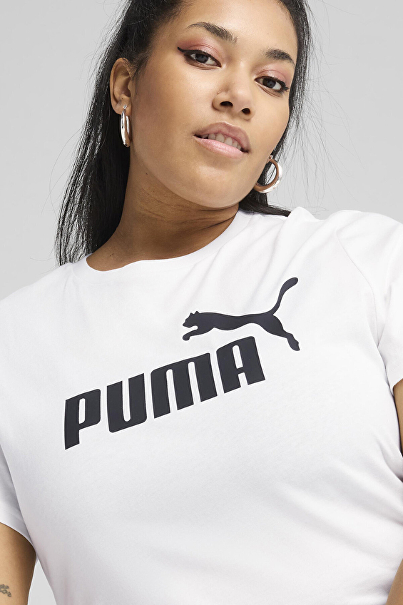 Puma Kadın Tişört 68237002 Beyaz Puma Kadın Tişört 68237002 Beyaz