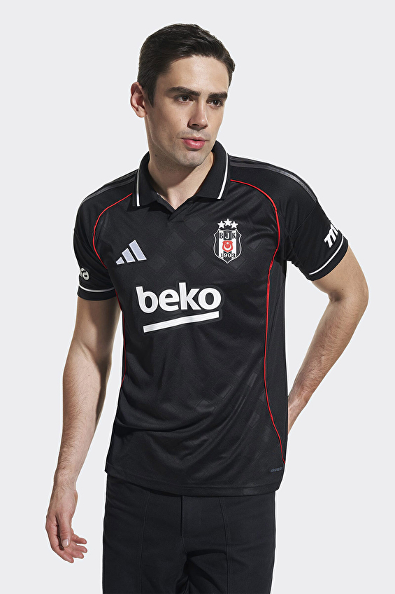 Adidas Slim Fit Erkek Beşiktaş 25/26 Üçüncü Forma JD1414 Siyah Adidas Slim Fit Erkek Beşiktaş 25/26 Üçüncü Forma JD1414 Siyah