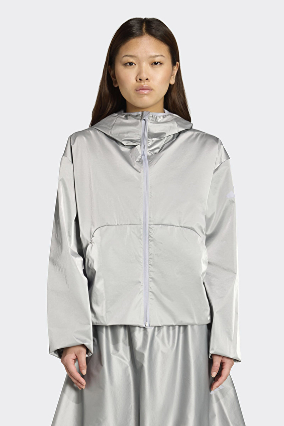 Adidas Loose Fit Kadın Rüzgarlık JY0492 Açık gri/koyu gri Adidas Loose Fit Kadın Rüzgarlık JY0492 Açık gri/koyu gri