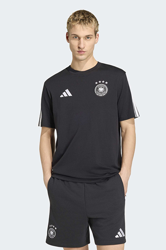 Adidas Erkek Almanya Tişört JZ9352 Siyah Adidas Erkek Almanya Tişört JZ9352 Siyah