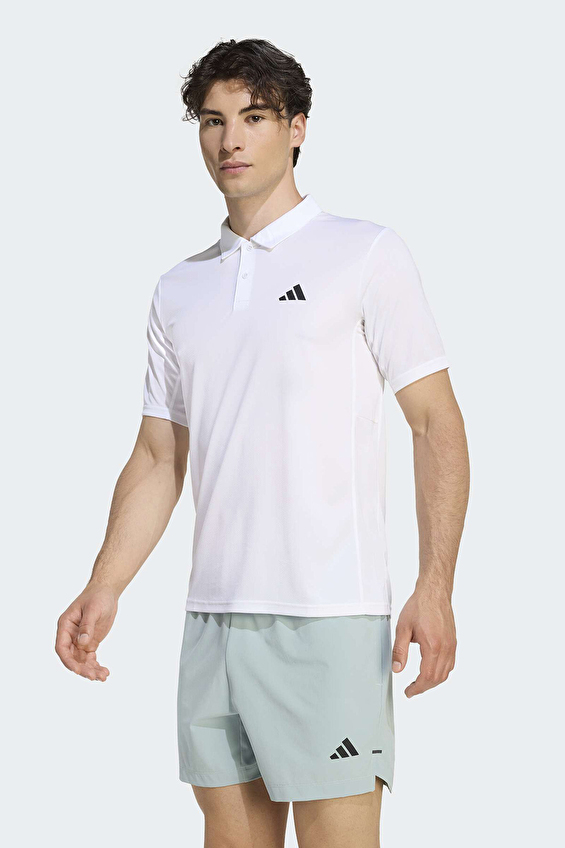 Adidas Erkek Polo Yaka Tişört KD5436 Beyaz Adidas Erkek Polo Yaka Tişört KD5436 Beyaz
