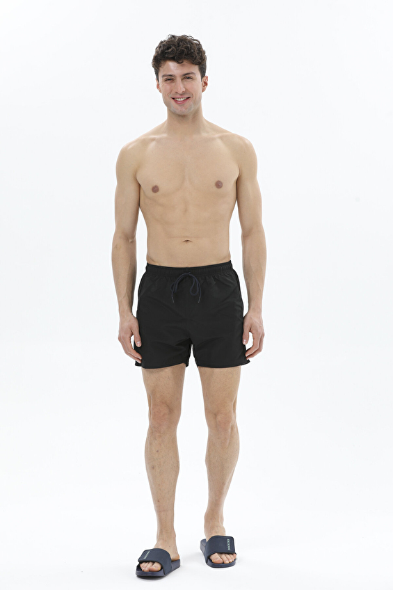 Unique Erkek Deniz Şortu U04001 Siyah Unique Erkek Deniz Şortu U04001 Siyah