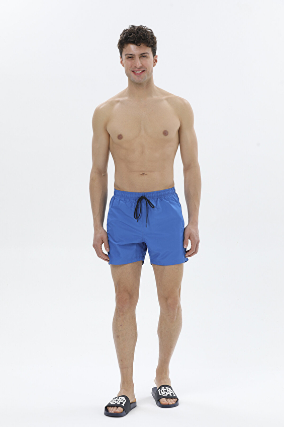 Unique Erkek Deniz Şortu U04047 Saks Unique Erkek Deniz Şortu U04047 Saks