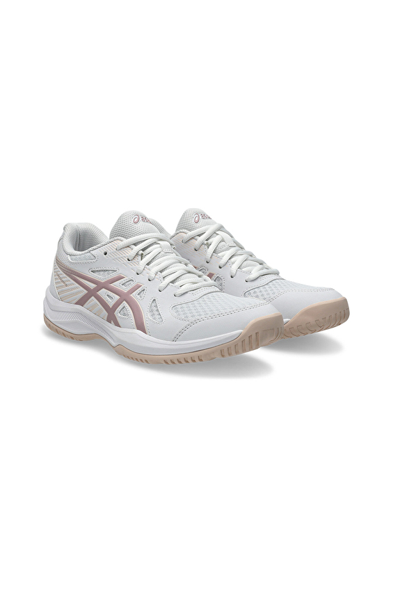 Asics Beyaz Asics Upcourt Kadın 6 Ayakkabı 1072A107 104