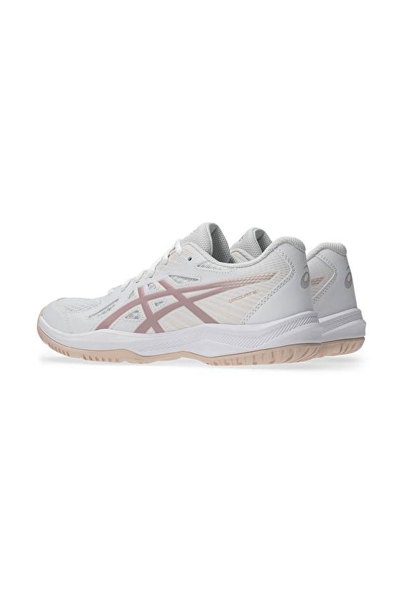 Asics Beyaz Asics Upcourt Kadın 6 Ayakkabı 1072A107 104