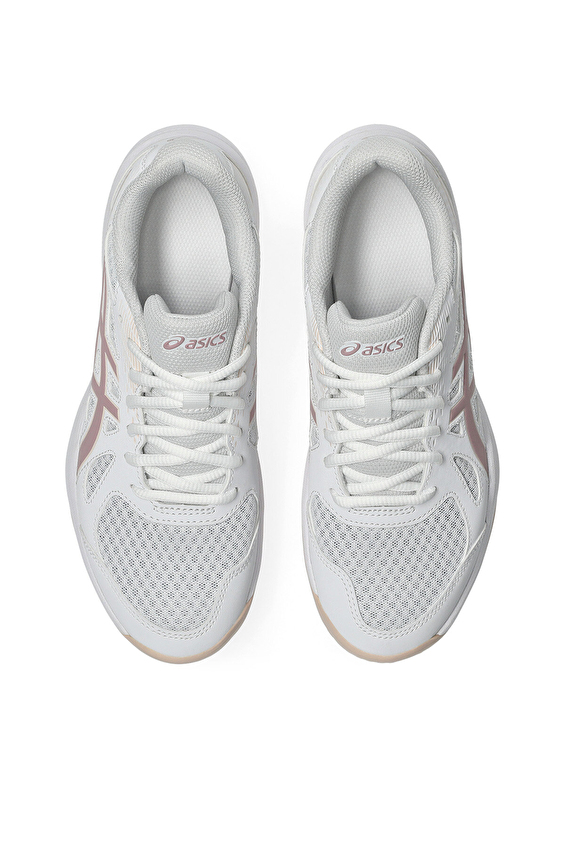 Asics Beyaz Asics Upcourt Kadın 6 Ayakkabı 1072A107 104