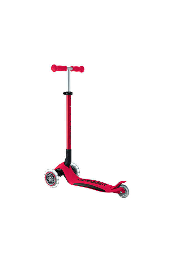 Globber Elite Deluxe Işıklı Scooter - Kırmızı Globber Elite Deluxe Işıklı Scooter - Kırmızı