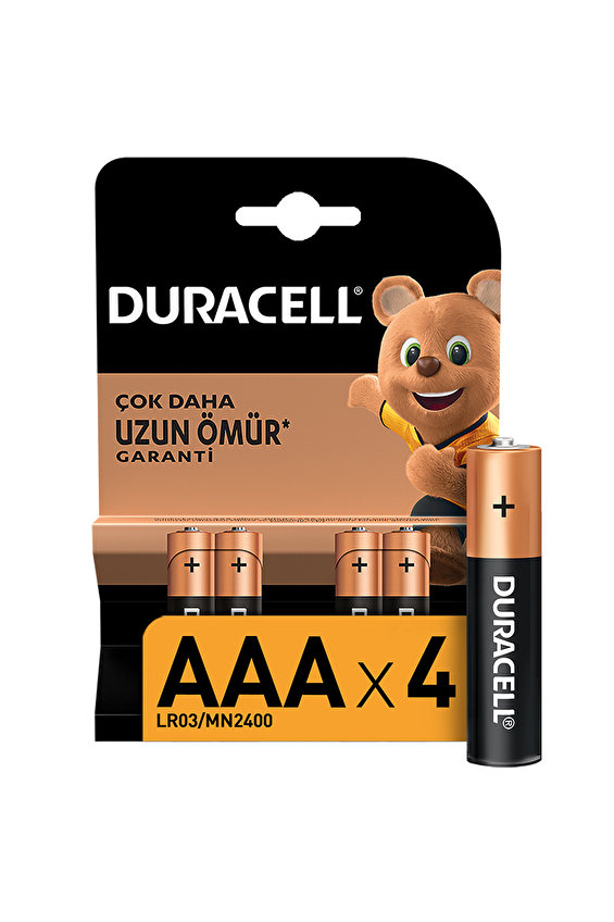 Duracell İnce 4'Lü Pil Duracell İnce 4'Lü Pil