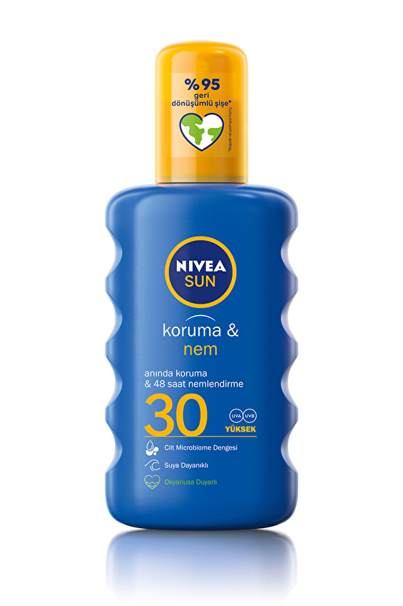 Nivea Sun Güneş Spreyi Koruma&Nem SPF 30 200 ml Nivea Sun Güneş Spreyi Koruma&Nem SPF 30 200 ml