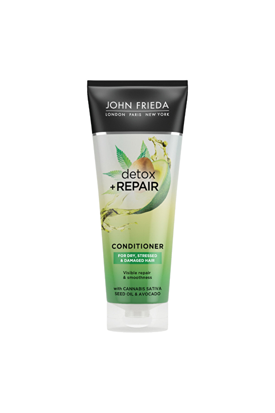 John Frieda Detox& Repair Kuru Ve Yıpranmış Saçlar Için Onarıcı Şampuan 250 ml