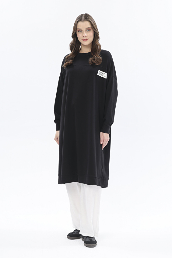 İkoll Kadın Sweatshirt 0034124 Siyah İkoll Kadın Sweatshirt 0034124 Siyah