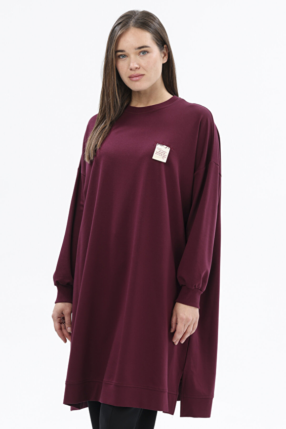 İkoll Kadın Sweatshirt 0035330 Bordo İkoll Kadın Sweatshirt 0035330 Bordo