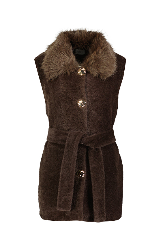 İkoll Kadın Yelek 0036238 Kahverengi İkoll Kadın Yelek 0036238 Kahverengi