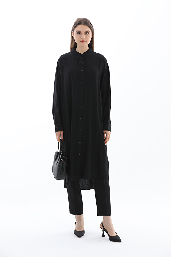 İkoll Kadın Tunik 0036471 Siyah İkoll Kadın Tunik 0036471 Siyah