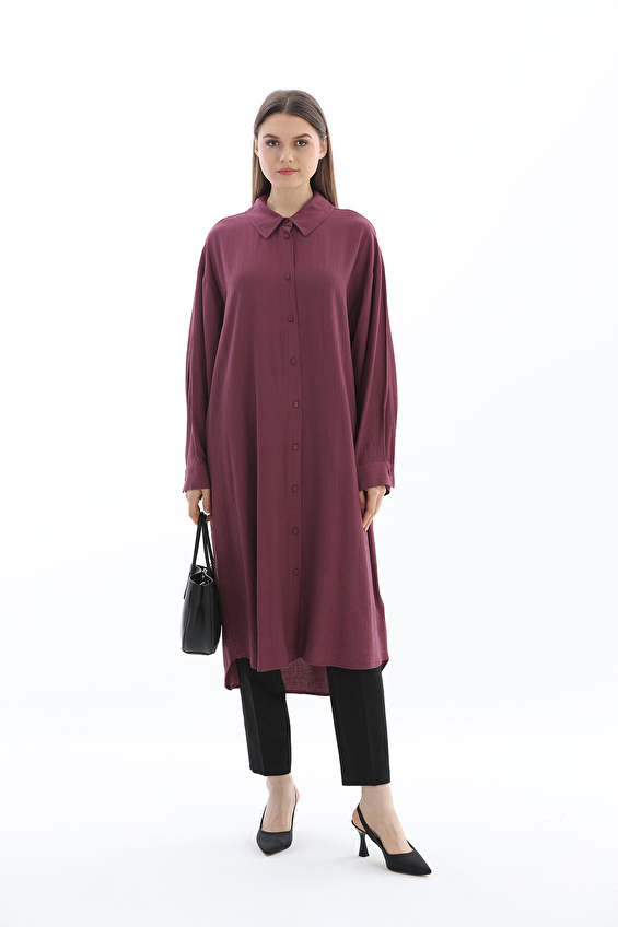 İkoll Kadın Tunik 0036471 Bordo İkoll Kadın Tunik 0036471 Bordo