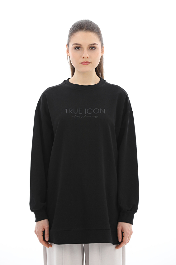 İkoll Kadın Tişört 0036529 Siyah İkoll Kadın Tişört 0036529 Siyah