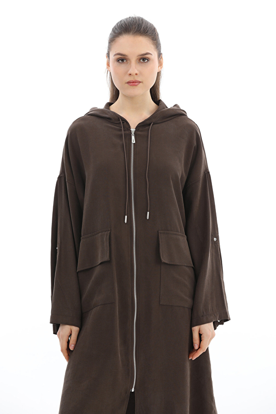 İkoll Kadın Ceket 0036650 Kahve İkoll Kadın Ceket 0036650 Kahve