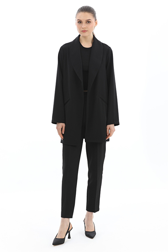 İkoll Kadın Ceket 0036688 Siyah İkoll Kadın Ceket 0036688 Siyah