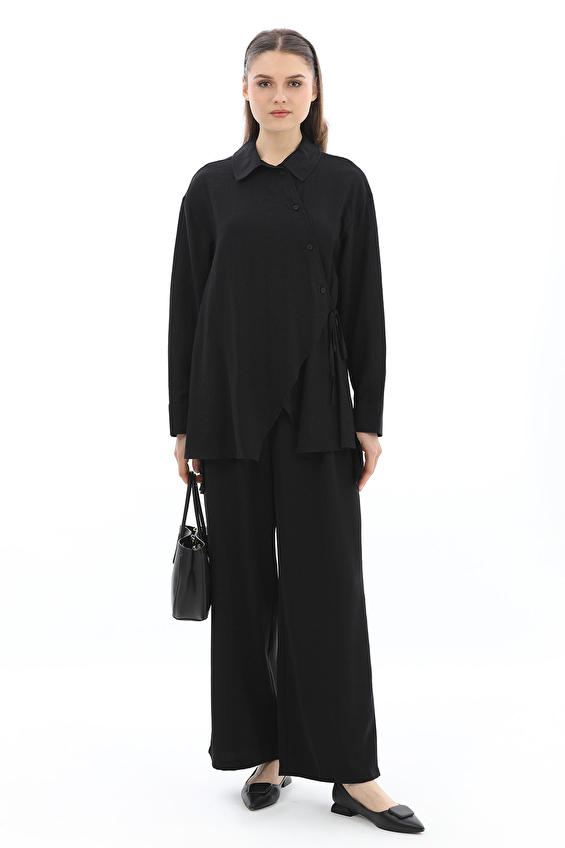 İkoll Kadın Gömlek 0036894 Siyah İkoll Kadın Gömlek 0036894 Siyah
