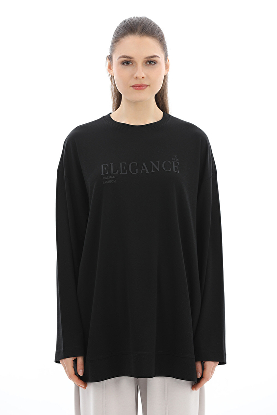 İkoll Kadın Tişört 0036463 Siyah İkoll Kadın Tişört 0036463 Siyah