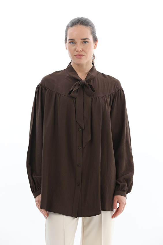 İkoll Kadın Tunik 0037110 Kahve İkoll Kadın Tunik 0037110 Kahve