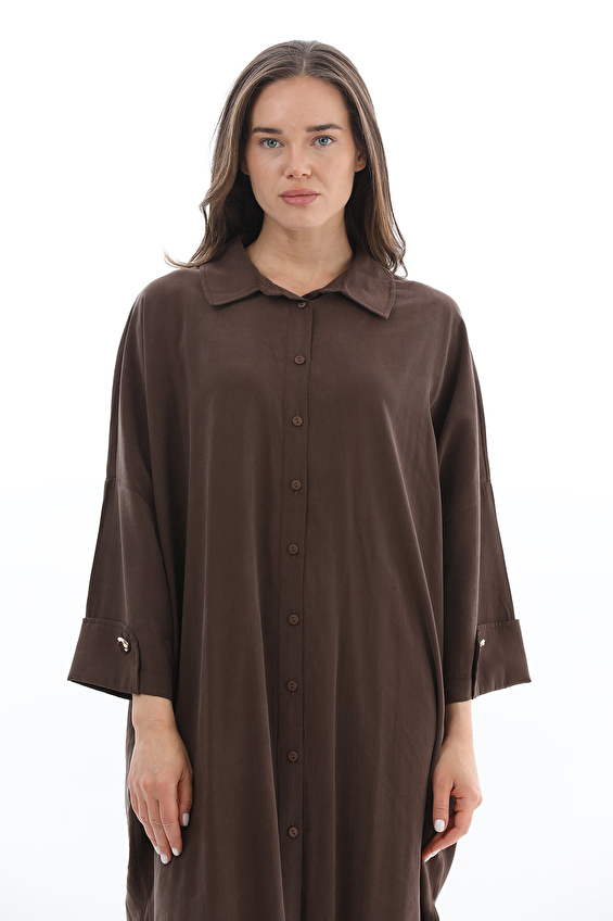 İkoll Kadın Tunik 0037199 Kahve İkoll Kadın Tunik 0037199 Kahve