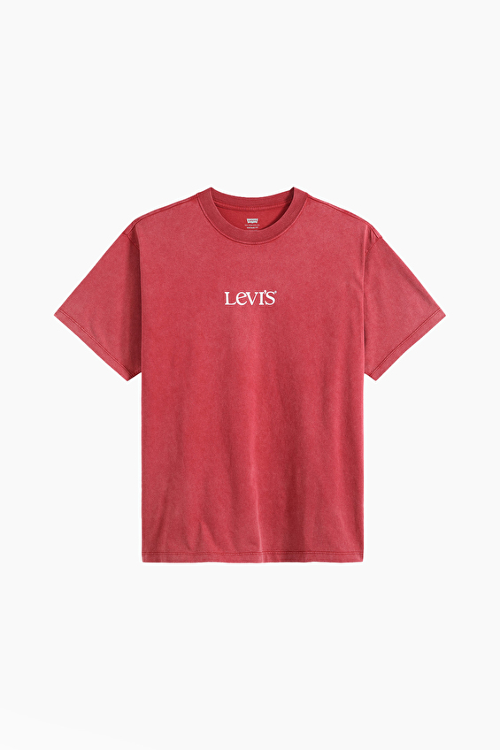 Levi's Regular Fit Bisiklet Yaka Kısa Kol Erkek Tişört A9440 0027 Kırmızı