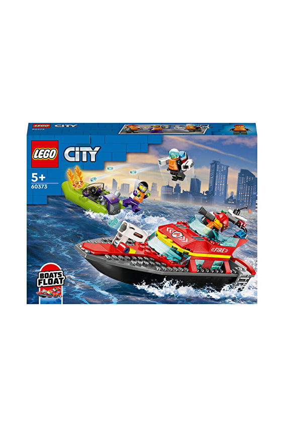 LEGO City İtfaiye Kurtarma Teknesi 60373 LEGO City İtfaiye Kurtarma Teknesi 60373