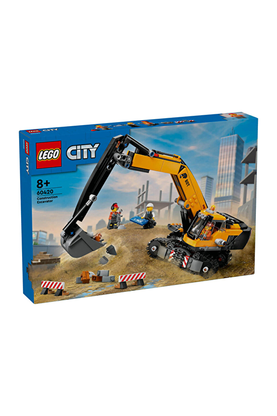60420 LEGO® City Sarı İnşaat Ekskavatörü 60420 LEGO® City Sarı İnşaat Ekskavatörü