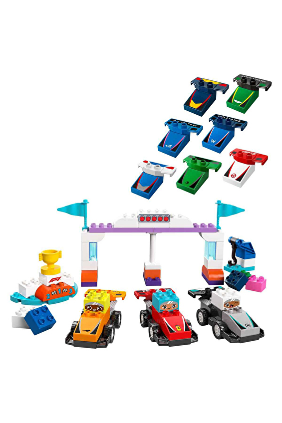 Lego Duplo F1 Takım Yarışı 10445 Lego Duplo F1 Takım Yarışı 10445